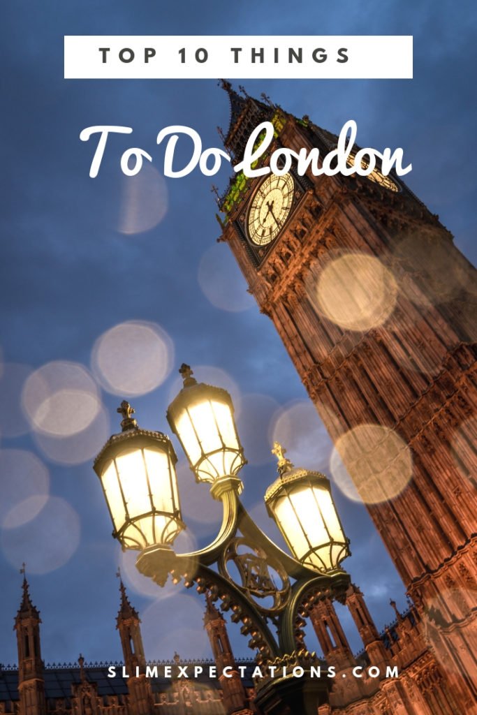 London travel tips and things to do. #london #familytravel #londonwithkids #afternoontea #londontravel #SlimExpectations